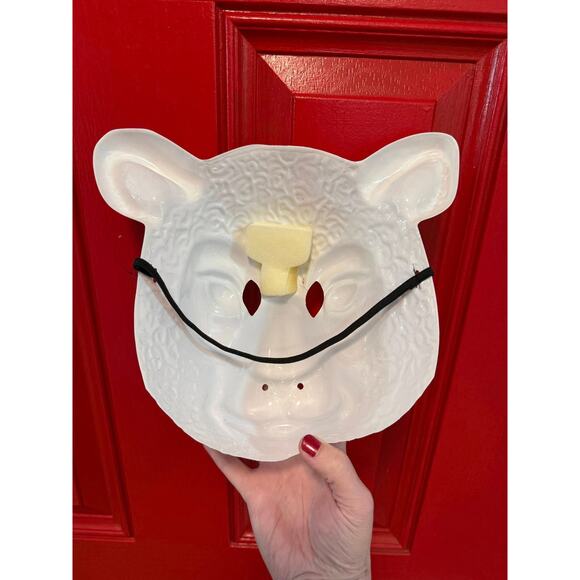 Rare Halloween Cosplay Costume Mask You're Next Your Next Horror Movie Sheep - Picture 3 of 3